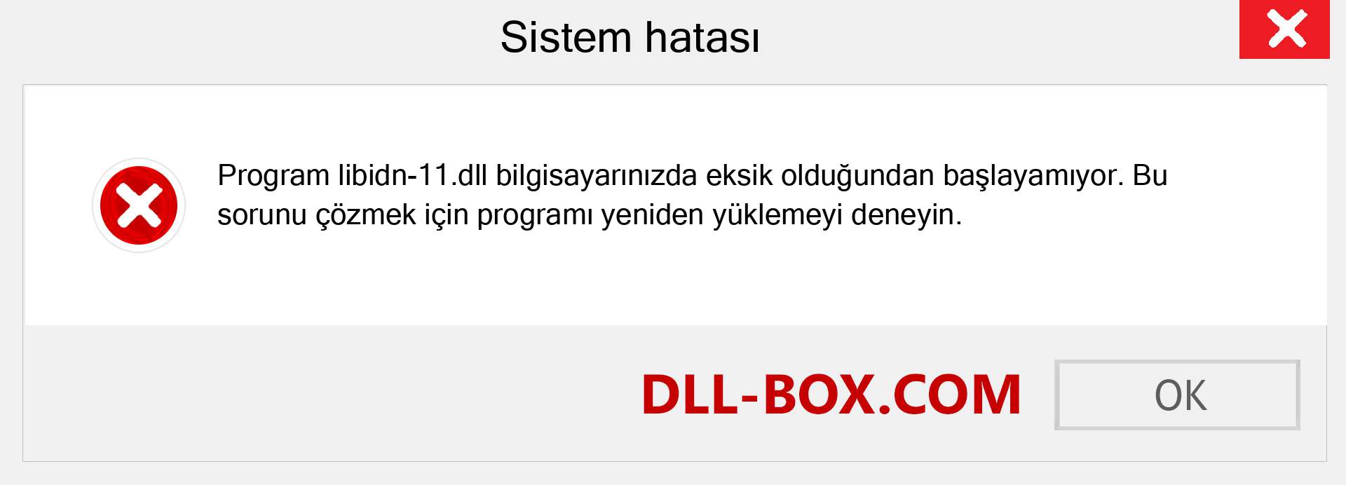 libidn-11.dll dosyası eksik mi? Windows 7, 8, 10 için İndirin - Windows'ta libidn-11 dll Eksik Hatasını Düzeltin, fotoğraflar, resimler